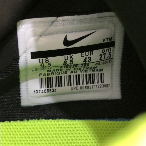 *Liquidation* Nike Duel Racer Volt Crimson Shoe - Picture 8 of 8